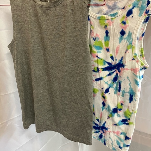 Other - Gray and Tie-Dye Sleeveless Tops